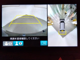 マルチビュカメラ搭載で、上から見おろしたように映像を映し出すカメラです