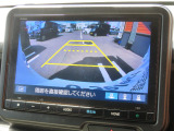 車庫入れ・駐車を安心サポート!バックカメラ装備です。
