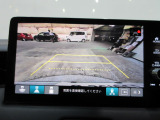 バックカメラの画像です。ガイドラインがスムースな車庫入れをサポートいたします!車庫入れの安心感がアップしますね☆