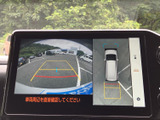 後方確認をサポートするモニター。駐車時や狭い道での運転も安心です。