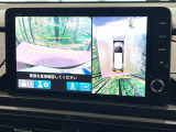 【マルチビューカメラシステム】専用のカメラにより、上から見下ろしたような視点で360度クルマの周囲を確認することができます☆死角部分も確認しやすく、狭い場所での切り返しや駐車もスムーズに行えます。