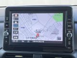 大画面のナビ装備で知らない土地へのお出かけも安心☆保証の対象となるので安心の純正ナビです♪
