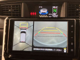 車両の周囲が見える全周囲カメラを装着♪
