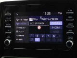 地デジ対応、フルセグデジタルTV放送が視聴できます。