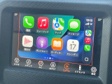 ●Apple Car Play:スマホとの有線接続で、ナビ・オーディオ再生などスマホのアプリ機能が画面でも使える便利機能です!
