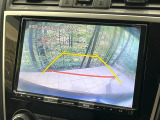 【バックカメラ】駐車時に後方がリアルタイム映像で確認できます。大型商業施設や立体駐車場での駐車時や、夜間のバック時に大活躍!運転スキルに関わらず、今や必須となった装備のひとつです!