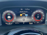 ☆お洒落でかっこいいメーターパネル.。エネルギーフローや航続可能距離など各種情報を表示できます。