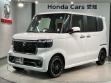 全国納車可 第三者機関証明書付 H SENSING 新車保証 試乗車 ワンオ-ナ- ナビLXU-242NBi TV Rカメラ CD録音装備のN-BOXカスタム ターボコーディネートスタイル入庫!
