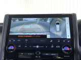 パノラミックビューモニター付き!クルマを真上から見ているかの様に、映像をモニターに表示。周囲の状況を把握しながら安心して駐車が可能です!