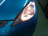 ハロゲンライトの光は淡い黄色の優しい光で、対向車に眩しく感じることが少なく、整備も楽にできます。