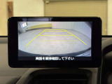 バックカメラの画像です。車庫入れの安心感がアップしますね☆