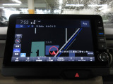 ナビゲーションももちろん装備。多彩な機能で快適ドライブをアシスト。オーディオ機能も充実していますね。