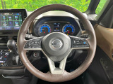【ステアリングスイッチ】運転中、前方から目線をそらすことなく、オーディオ等の操作が可能な便利機能!安心&快適なドライブを演出してくれます♪