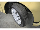 タイヤサイズは155/65R14です
