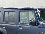 プラスチックバイザーがない分デザインもすっきり★洗車の時の窓拭きもラクラクです!