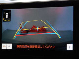 バックガイドモニターを装備しています、車庫入れもラクラクです。