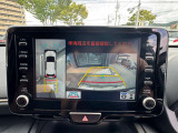 駐車時、後方の映像がモニターで確認できます。狭い場所での駐車もスムーズです。