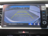 【バックカメラ装備済み】駐車の際の心強い味方!ガイドを見て確認しながら駐車できるので安全です。