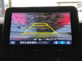 リアカメラがついているので、駐車や後進の際にとても便利です♪