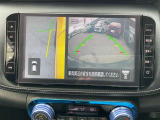 アラウンドビューモニターは自車の前方・左側面映像をモニタ-に映して離合時・駐車時などにとても便利です。