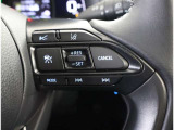 運転中でも手元で操作できます。
