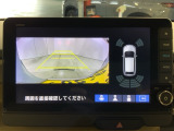 リアカメラ付で、後方をナビ画面で確認。車庫入れも安心です。もちろん、バックギアと連動しています。