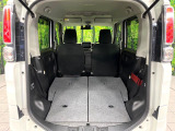 普段のお買い物や通勤、送迎等に十分な荷室スペースを確保しております。セカンドシートを倒すと、大きな荷物の積載も可能です♪