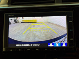 バックカメラの画像です。車庫入れの安心感がアップしますね☆