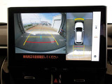 パノラミックビューモニター付きです。車を真上から見るように周囲を確認でき死角エリアもサポートします!