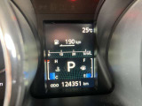 インフォメーションディスプレイ 走行124,351キロ