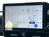 【10.5インチワイドナビ】高級感とインパクトのある大型ワイドナビを装備。各種オーディオ操作はもちろん、横長ワイド画面でのマップ2分割表示など、利便性も高いナビです♪