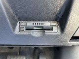 ETC車載器付きです。高速道路の料金所もスムーズに通過できます。