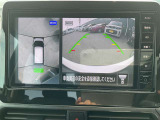 アラウンドビューモニターは、4個のカメラで真上から車を見たようにモニターで確認ができる日産の自慢の装備です。是非実際の車で体感してみてください。