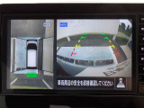 アラウンドビュ-モニタ-はクルマの真上から見ているかのような映像によって、周囲の状況を知ることで、駐車を容易に行うための支援技術です。