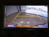 バックガイドモニターで、後方を確認しながら安心して駐車することができます。運転初心者も熟練者も必須の機能ですよ!
