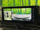 【アラウンドビューモニター】専用のカメラにより、上から見下ろしたような視点で360度クルマの周囲を確認することができます☆死角部分も確認しやすく、狭い場所での切り返しや駐車もスムーズに行えます。