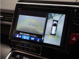 ◆全周囲カメラシステム◆運転席から見えにくい後方などをナビ画面で確認でき運転を支援するシステムです!
