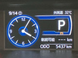 視認性の良いスピードメーターです☆