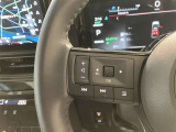 ハンドル左側にアドバンスドドライブアシストディスプレイスイッチ・オーディオスイッチ・ボイスアシストスイッチが付いています。