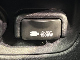 【1500Wアクセサリーコンセント】消費電力1500Wまでの家電が使えます。キャンプやスポーツ・アウトドアでのアクティビティはもちろん、災害・停電の際に大活躍♪
