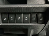 運転席スイッチ部 安全装備もばっちりで安心です。