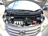 自慢のエンジンはパワードbyHONDAです。精度とバランスにこだわって、低回転からスムースなパワーを発揮します。