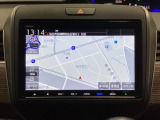 ナビゲーションはフルセグTV、インターナビ対応のGathers純正メモリーナビを搭載しています。Bluetoothオーディオ機能がありますので、スマートフォンなどの音楽も再生できます。
