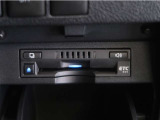 ETC車載器付きです。高速道路の料金所もスムーズに通過出来ます。