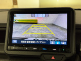 バックカメラの画像です。車庫入れの安心感がアップしますね☆