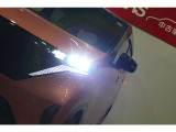 夜道も安心のLEDヘッドライト。