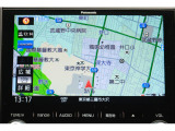 パナソニック製メモリーナビ装備!!TV視聴(フルセグ対応)やCD、DVD再生の 、Bluetoothにも対応しています。