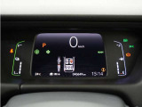 7インチの液晶メーターで、速度表示やHonda SENSING作動表示などを、分かりやすく表示 見やすさを追求したメーターです。