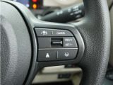 ◆アダプティブクルーズコントロール◆予め設定した車速内でクルマが自動的に加減速。前走車との適切な車間距離を維持しながら追従走行します。【LKAS】車線維持支援システムでステアリング操作を支援。
