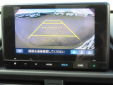 リアワイドカメラシステム!従来の視野に加えて、後方側方を約180&deg;まで見えるワイドビューと、後方を真上から見たような視野で駐車時などに便利なトップダウンビューの3つの視野があります!